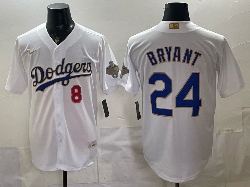 Men Los Angeles Dodgers #24 Bryant white Game 2026 Nike MLB Jersey 0401003